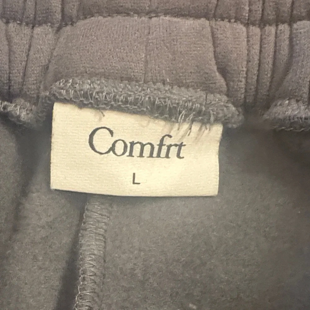 Comfort-Fit Gray Sweatpants